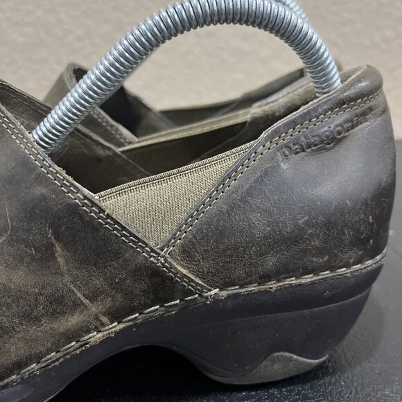 Patagonia Better Clogs Womens Sz 10 Espresso Leather Slip On Mule Comfort Boho - Picture 5 of 8